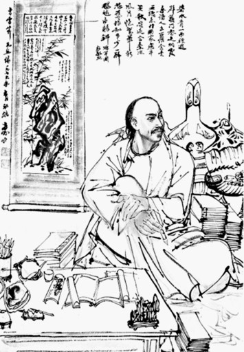 曹雪芹画像 王明军/画