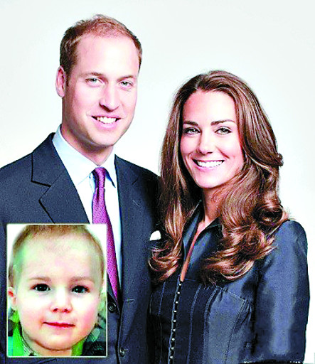 综合新华社电 英国威廉王子和凯特王妃的长子于当地时间22日16时24分