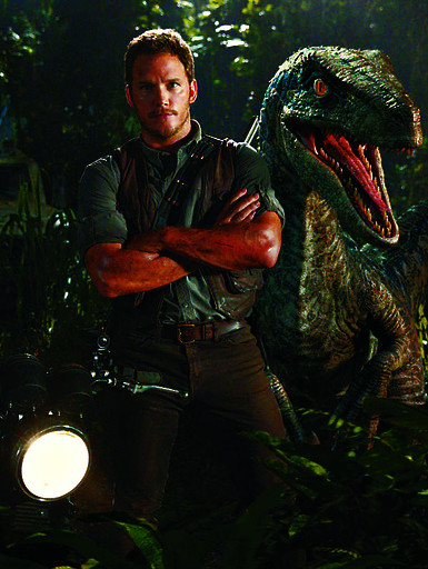 现实中并不存在和人一样高的迅猛龙《侏罗纪世界》剧照
