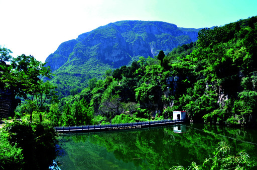 淇县纣王殿风景区图片